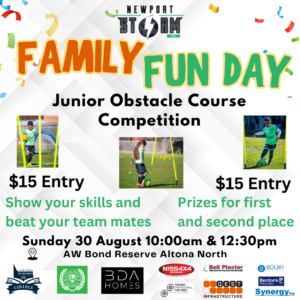 2026 Family Fun Day - Junior Obstacle Course Competition