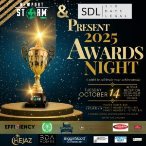 2025 Newport Storm FC - Junior Awards Night