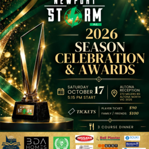 2026 Newport Storm FC - Senior Awards Night